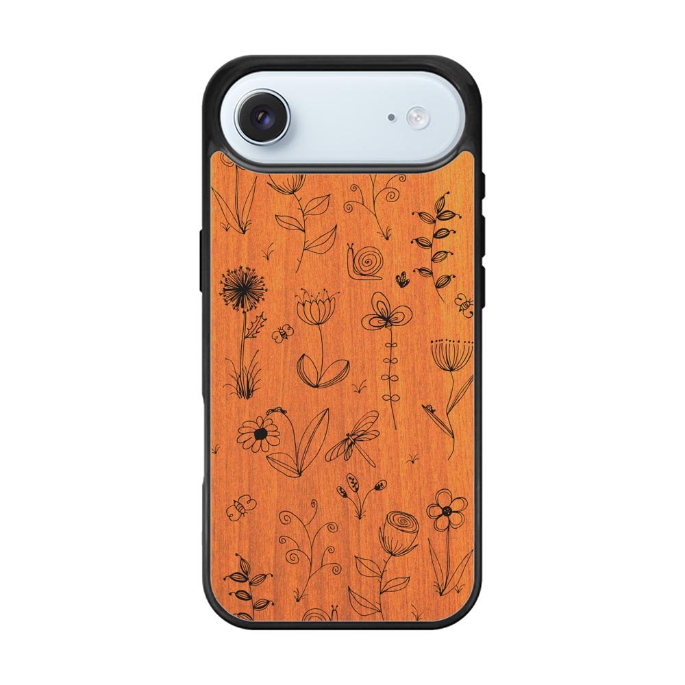 Botanical Plants Wood iPhone Air Case