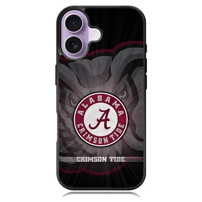 Alabama Crimson Tide iPhone 16 Case DC0044