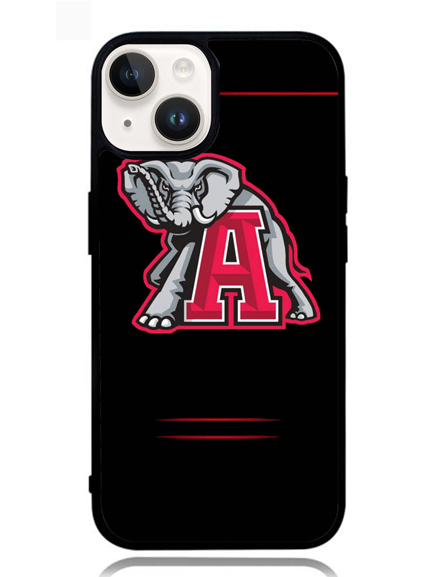 alabama crimson iPhone 14 Case BLN1986
