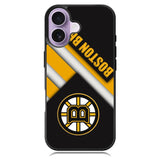 Boston Bruins iPhone 16 Plus Case DC0230