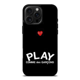 Comme Des Garcons Play XiPhone 16 Pro Max Case DC0379