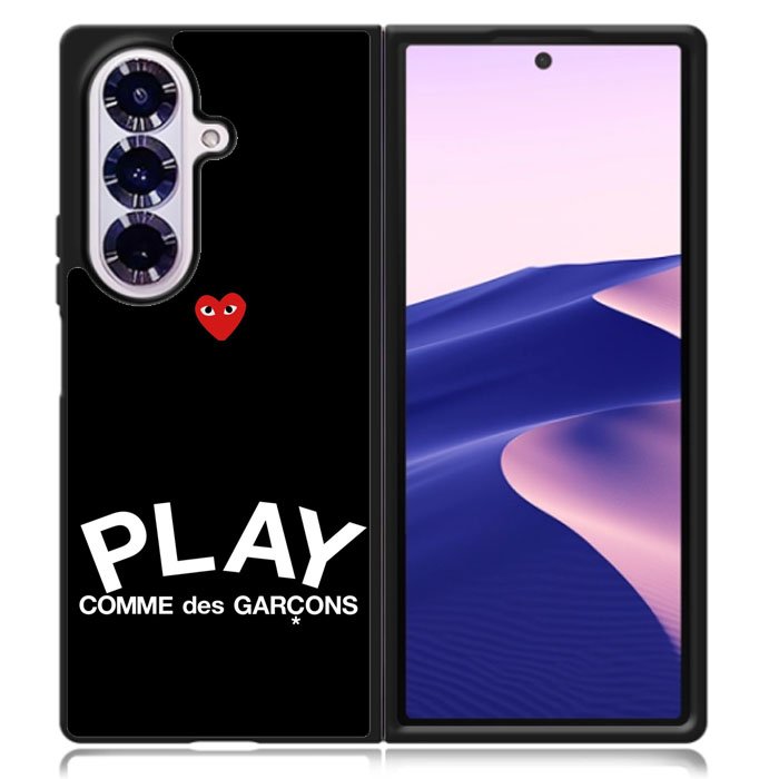 Comme Des Garcons Play XSamsung Galaxy Z Fold 7 Case DC0379