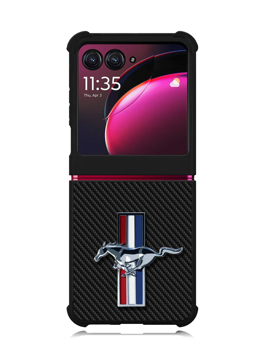 Ford Mustang 2nd Motorola Moto Razr Plus 2023 , Moto Razr+ 2023 Case