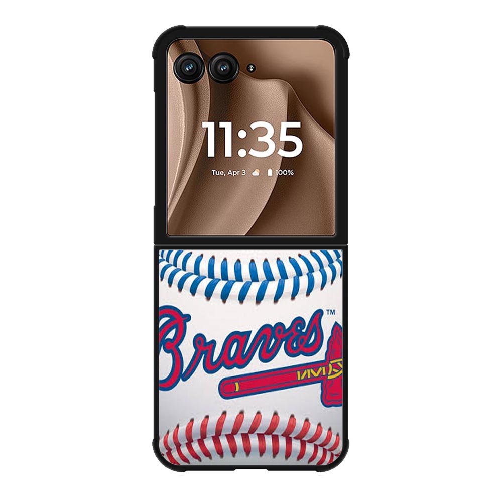 Atlanta Braves Logo 3rd Motorola Moto RAZR Plus 2025 Case