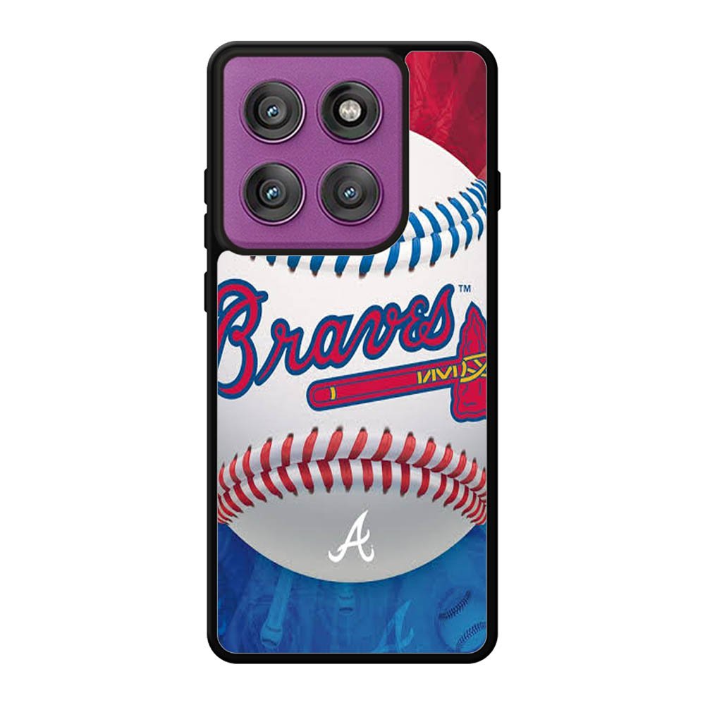 Atlanta Braves Logo 3rd Motorola Moto Edge 60 Pro Case