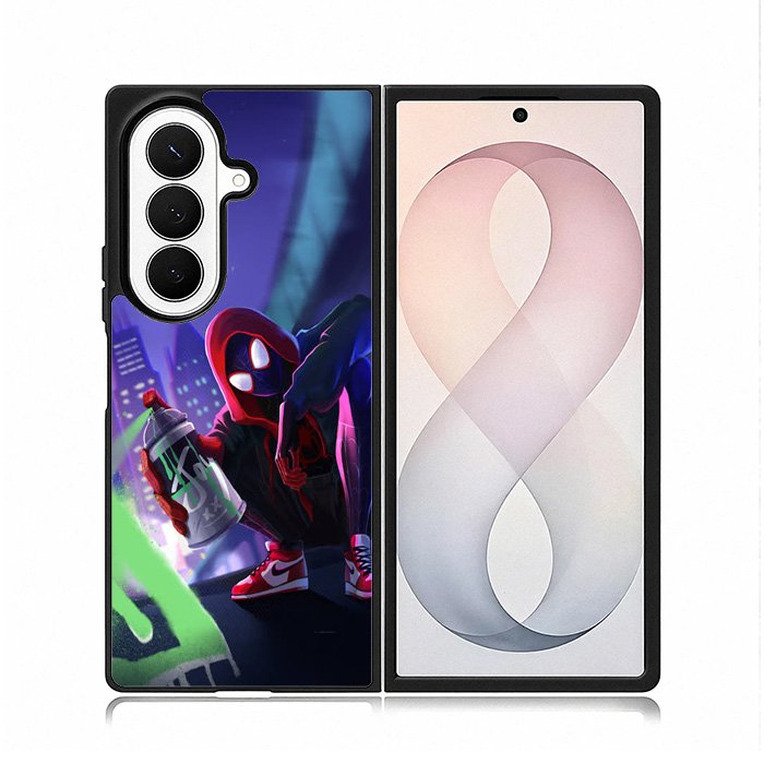 Spiderman Miles Morales Samsung Galaxy Z Fold 8 Ultra Case DC1714