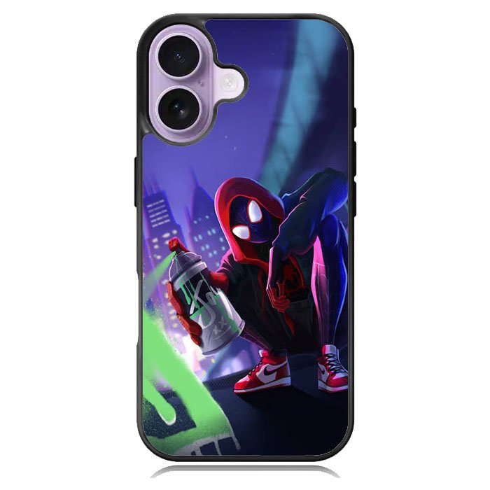 Spiderman Miles Morales iPhone 16 Plus Case DC1714
