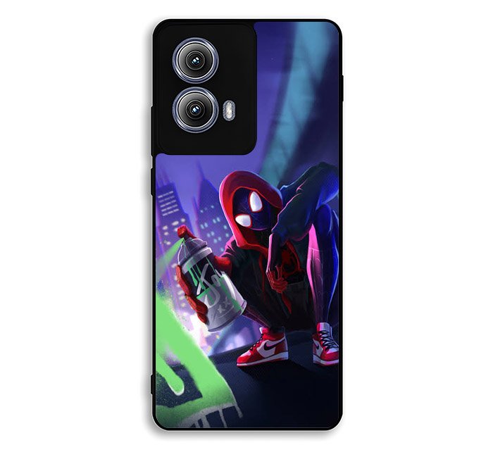 Spiderman Miles Morales Motorola Moto Edge 2024 Case DC5941