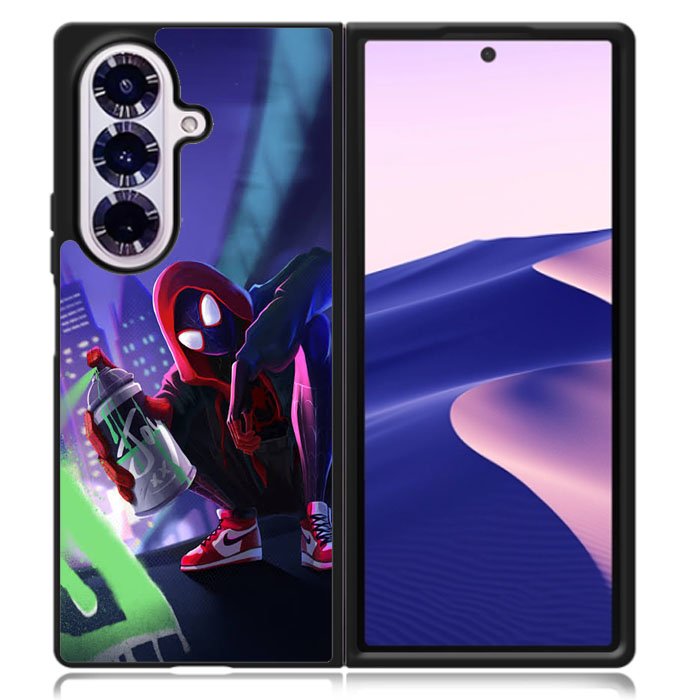 Spiderman Miles Morales Samsung Galaxy Z Fold 7 Case DC1714