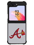Atlanta Braves Logo 2nd Samsung Galaxy Z Flip 5 5G 2023 Case