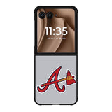 Atlanta Braves Logo 2nd Motorola Moto RAZR Plus 2025 Case