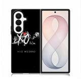 The Weeknd Xo Logo Samsung Galaxy Z Fold 8 Ultra Case DC1886