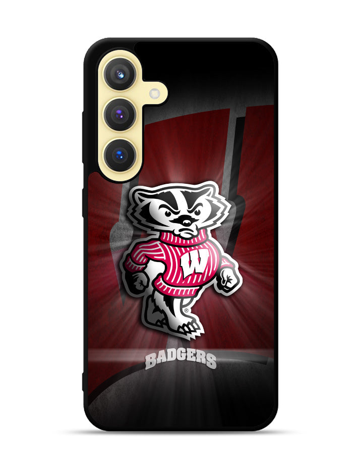 wisconsin badger logo Samsung Galaxy S24 Plus 5G , Samsung Galaxy S24+ 5G Case