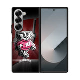 wisconsin badger logo Samsung Galaxy Z Fold 7 5G Case