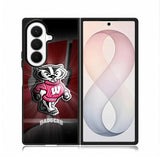 Wisconsin Badger Logo Samsung Galaxy Z Fold 8 Ultra Case DC1975