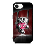 Wisconsin Badger Logo iPhone 16e Case DC1975