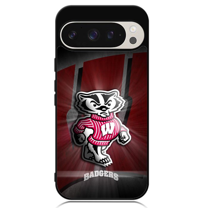 Wisconsin Badger Logo Google Pixel 9 | Google Pixel 9 Pro Case DC1975