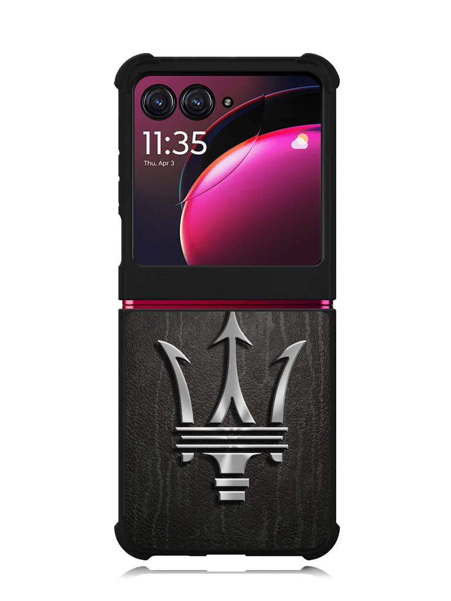 maserati logo 1st Motorola Moto Razr Plus 2023 , Moto Razr+ 2023 Case
