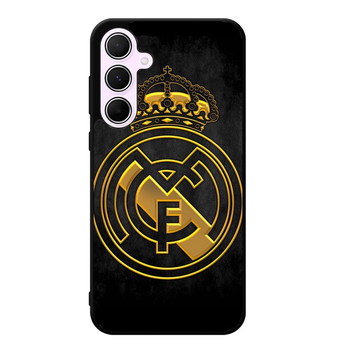 Real Madrid Gold Samsung Galaxy A25 5G Case DC1550