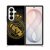 Real Madrid Gold Samsung Galaxy Z Fold 8 Ultra Case DC1550