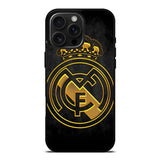 Real Madrid Gold iPhone 16 Pro Case DC1550