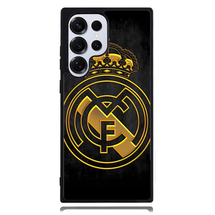 Real Madrid Gold Samsung Galaxy S24 Ultra Case DC1550
