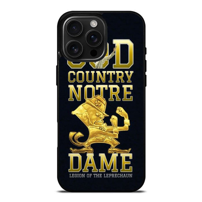 Notre Dame Fighting Irish iPhone 16 Pro Max Case DC1300