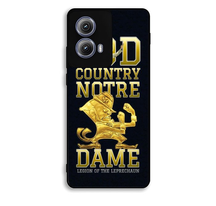 notre dame fighting irish 4th Motorola Moto Edge 2024 Case DC3980