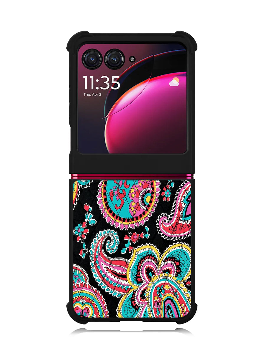 Parisian Paisley Vera Bradley Motorola Moto Razr Plus 2023 , Moto Razr+ 2023 Case