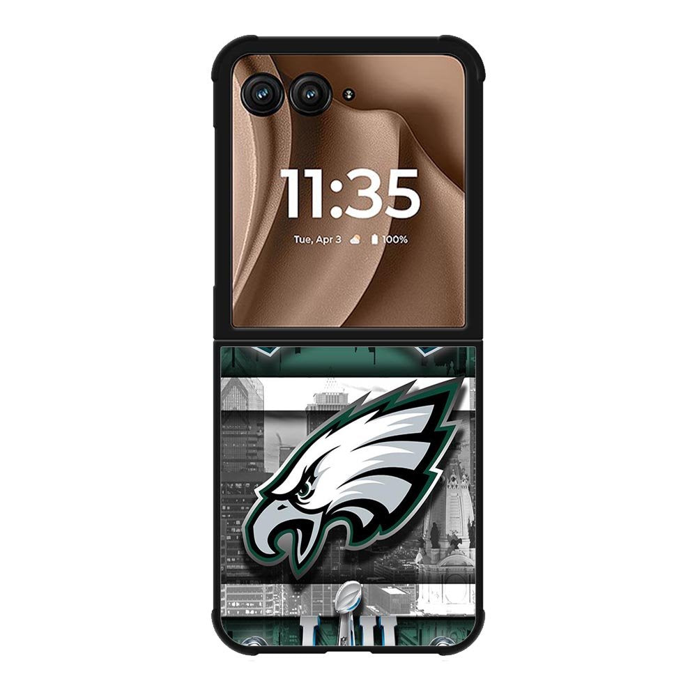 Philadelphia Eagles 3rd Motorola Moto RAZR Plus 2025 Case