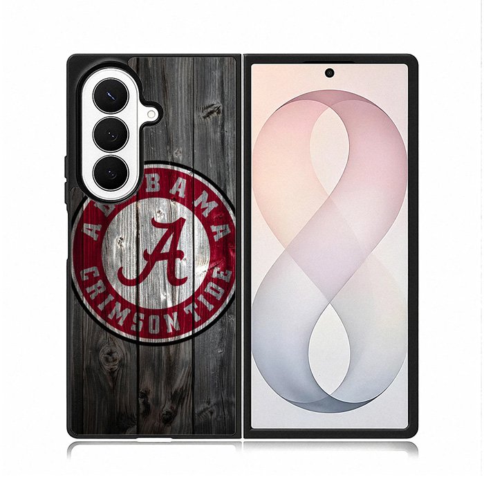 Alabama Crimson Tide Samsung Galaxy Z Fold 8 Ultra Case DC0043