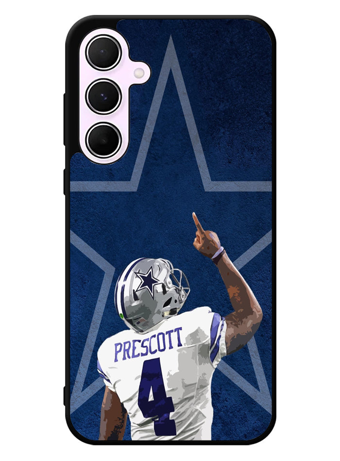 Dak Prescott Cowboys 1st Samsung Galaxy A55 5G Case