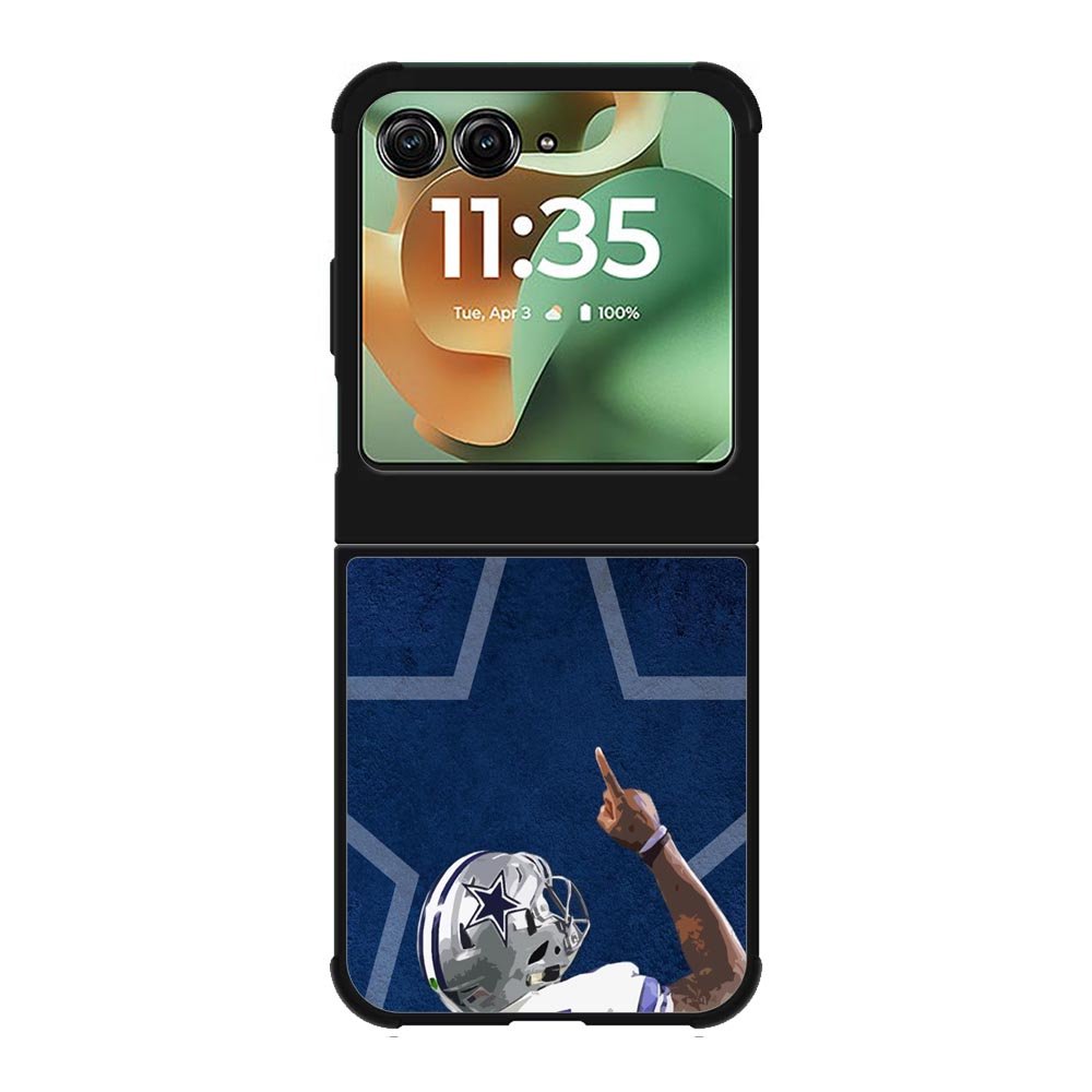 Dak Prescott Cowboys 1st Motorola Moto RAZR 2025 Case