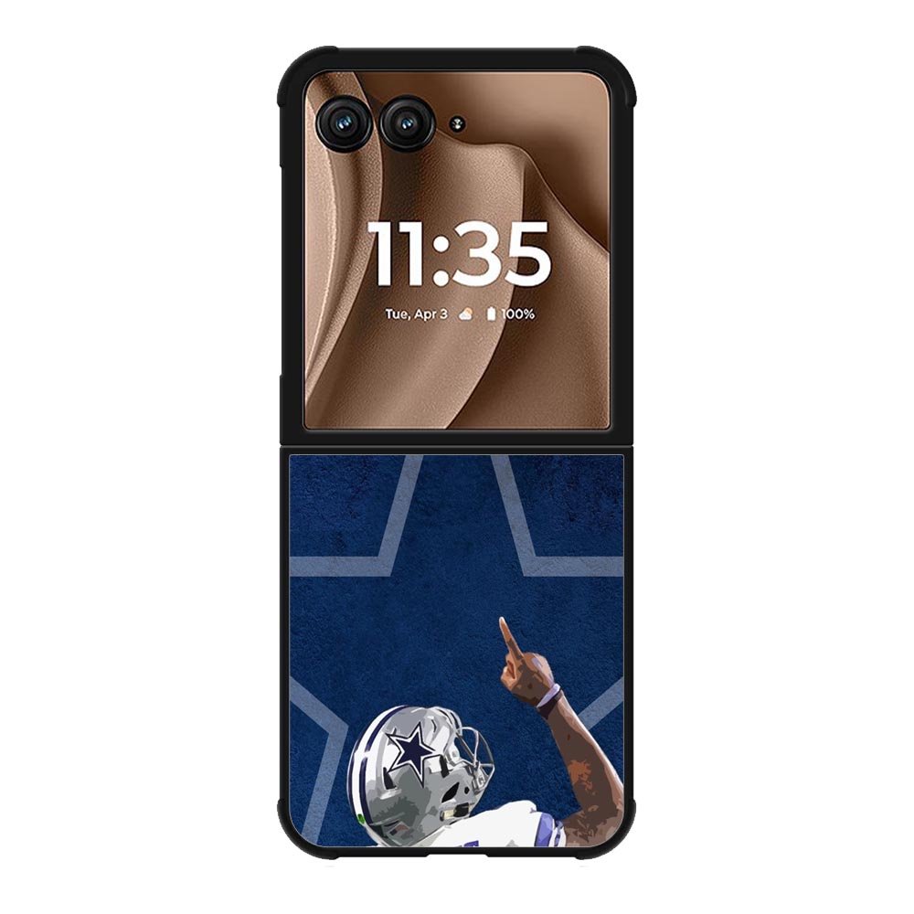 Dak Prescott Cowboys 1st Motorola Moto RAZR Plus 2025 Case