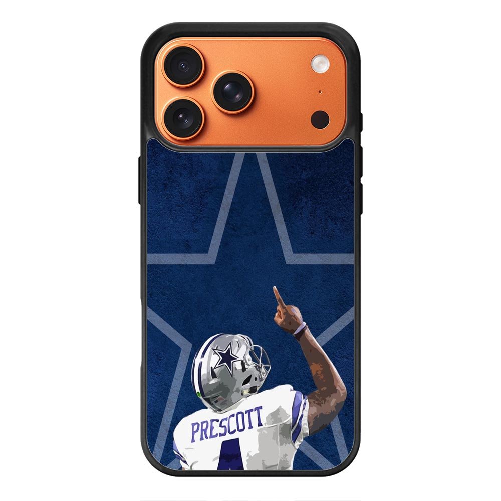 Dak Prescott Cowboys 1st iPhone 18 Pro Case