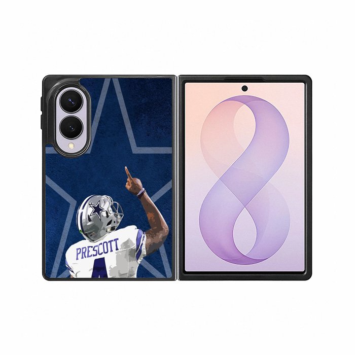 Dak Prescott Cowboys 1st Samsung Galaxy Z Fold 8 Case