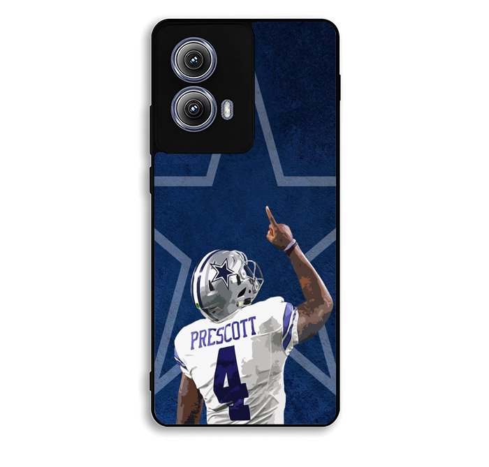 Dak Prescott Cowboys 1st Motorola Moto Edge 2024 Case DC0433