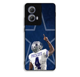 Dak Prescott Cowboys 1st Motorola Moto Edge 2024 Case DC0433