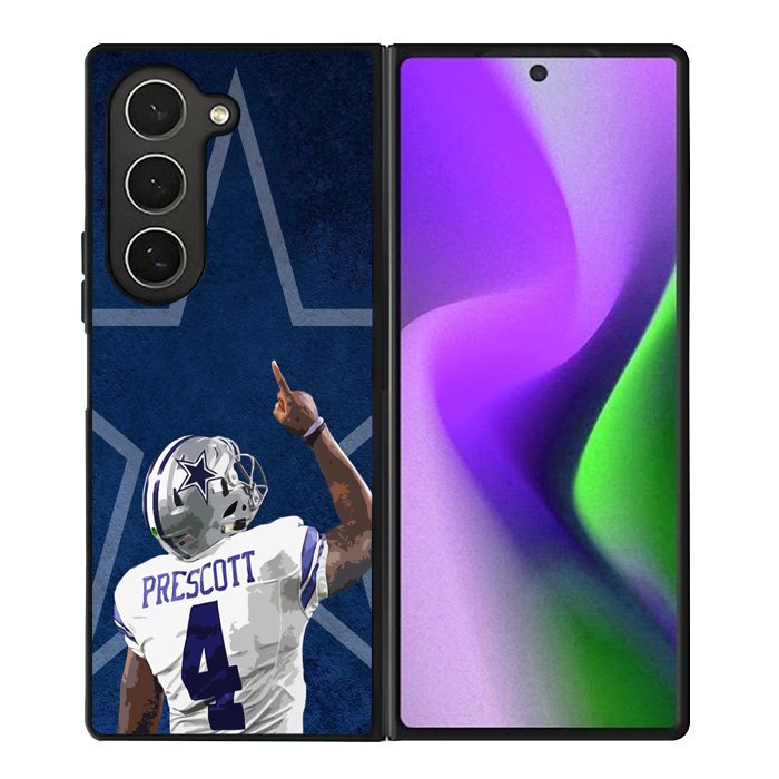 Dak Prescott Cowboys 1st Samsung Galaxy Z Fold 6 Case