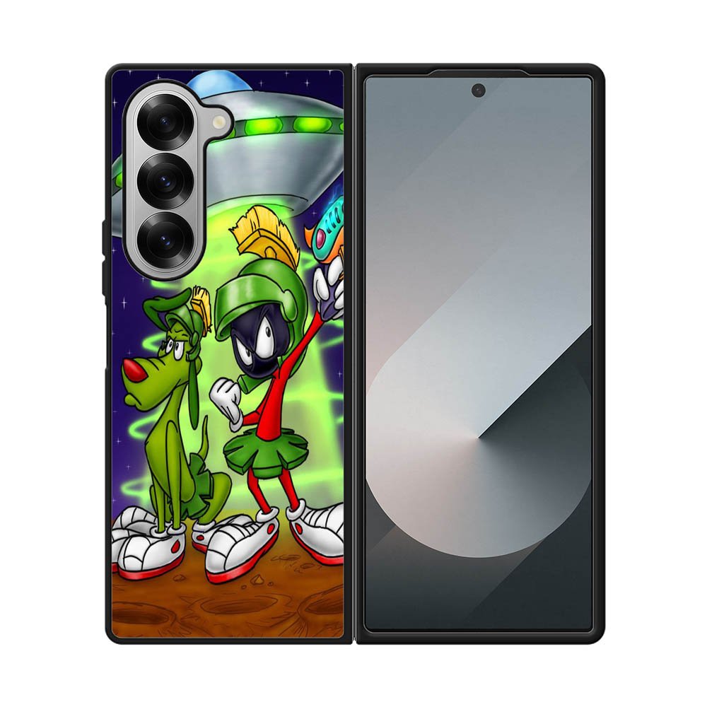 marvin the martian ufo Samsung Galaxy Z Fold 7 5G Case
