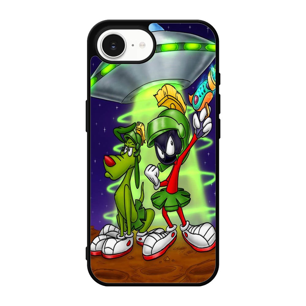 marvin the martian ufo iPhone 17e Case