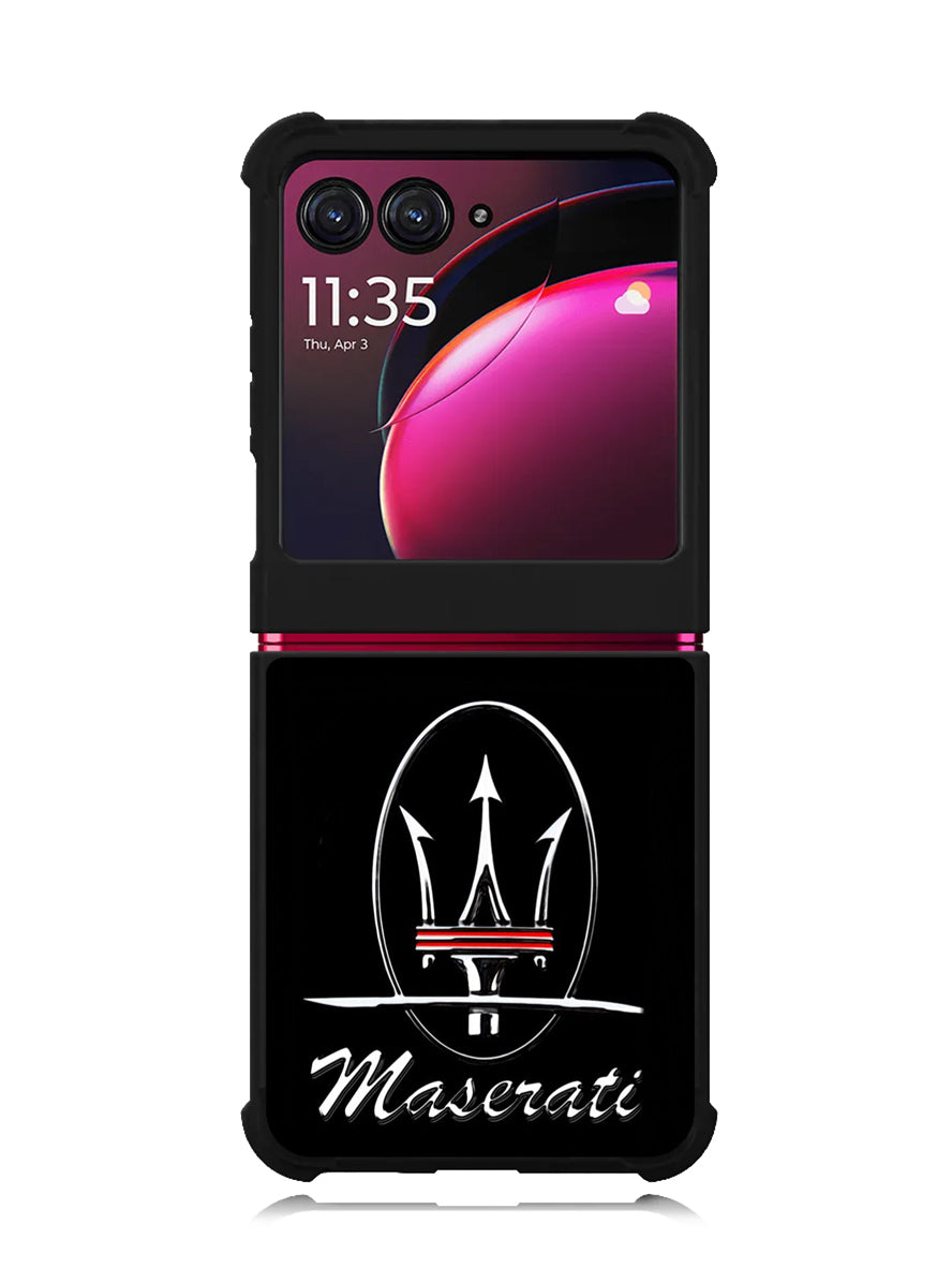 maserati logo 2nd Motorola Moto Razr Plus 2023 , Moto Razr+ 2023 Case