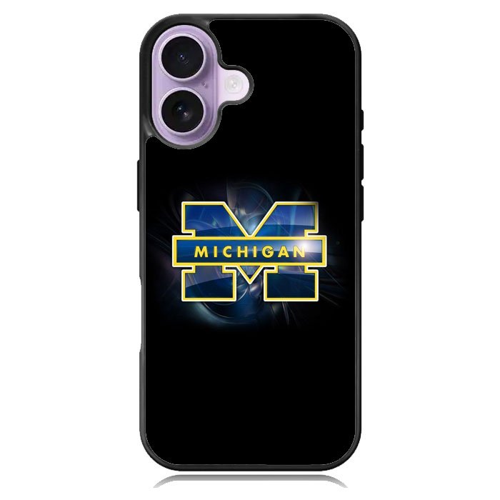 Michigan Wolverines iPhone 16 Case DC1157