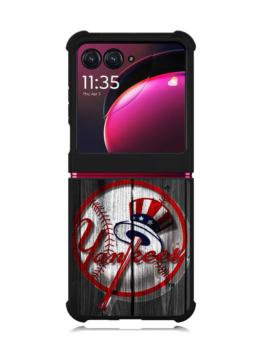 new york yankees logo 6th Motorola Moto Razr Plus 2023 , Moto Razr+ 2023 Case