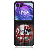 new york yankees logo 6th Motorola Moto Razr Plus 2024 , Moto Razr+ 2024 Case