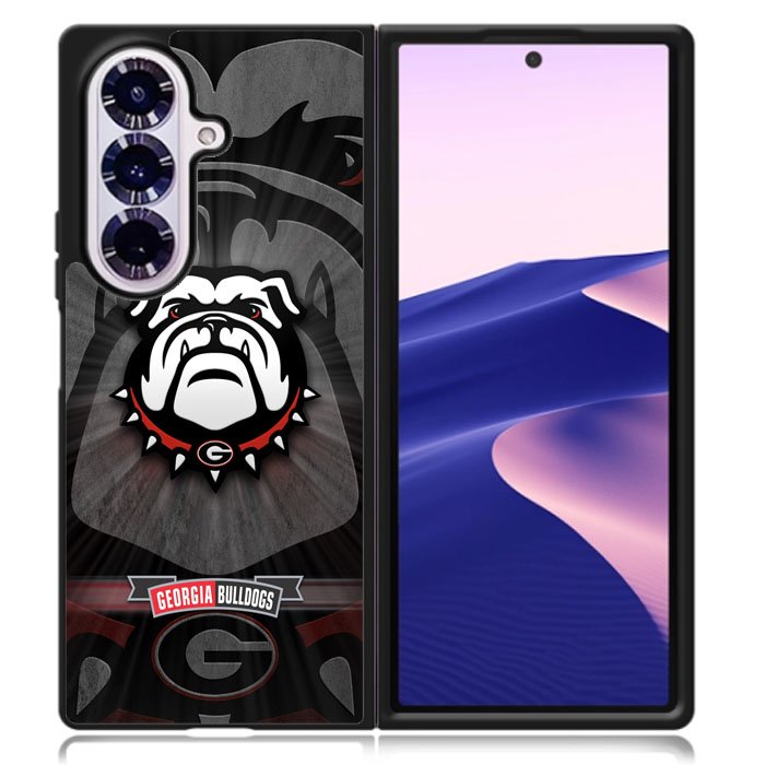 University Georgia Bulldogs Samsung Galaxy Z Fold 7 Case DC1925