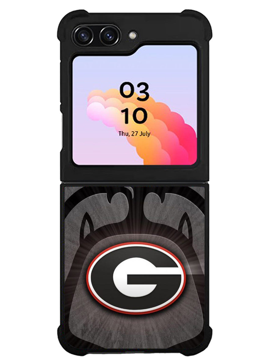 university georgia bulldogs 3rd Samsung Galaxy Z Flip 5 5G 2023 Case