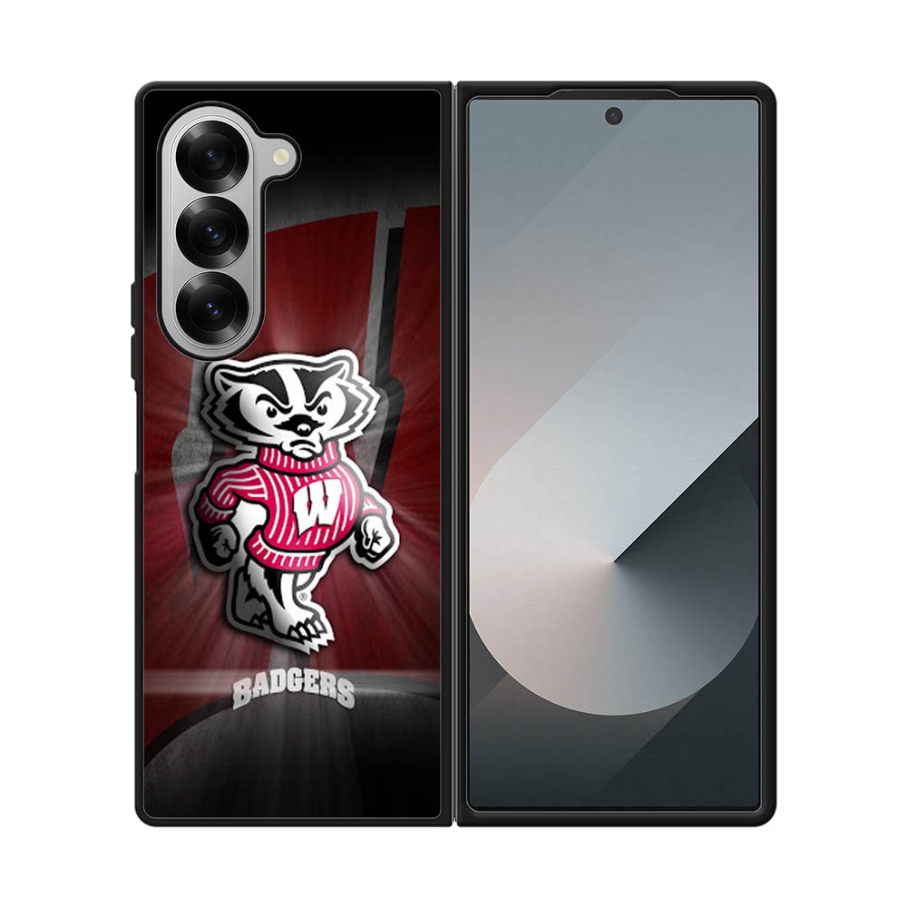 wisconsin badger Samsung Galaxy Z Fold 7 5G Case