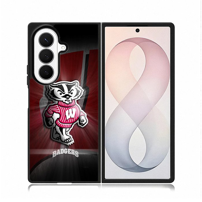 wisconsin badger Samsung Galaxy Z Fold 8 Ultra Case