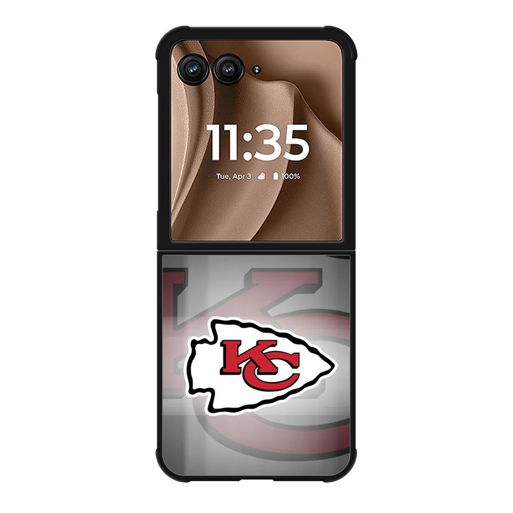 Kansas City Chiefs logo 2nd Motorola Moto RAZR Plus 2025 Case